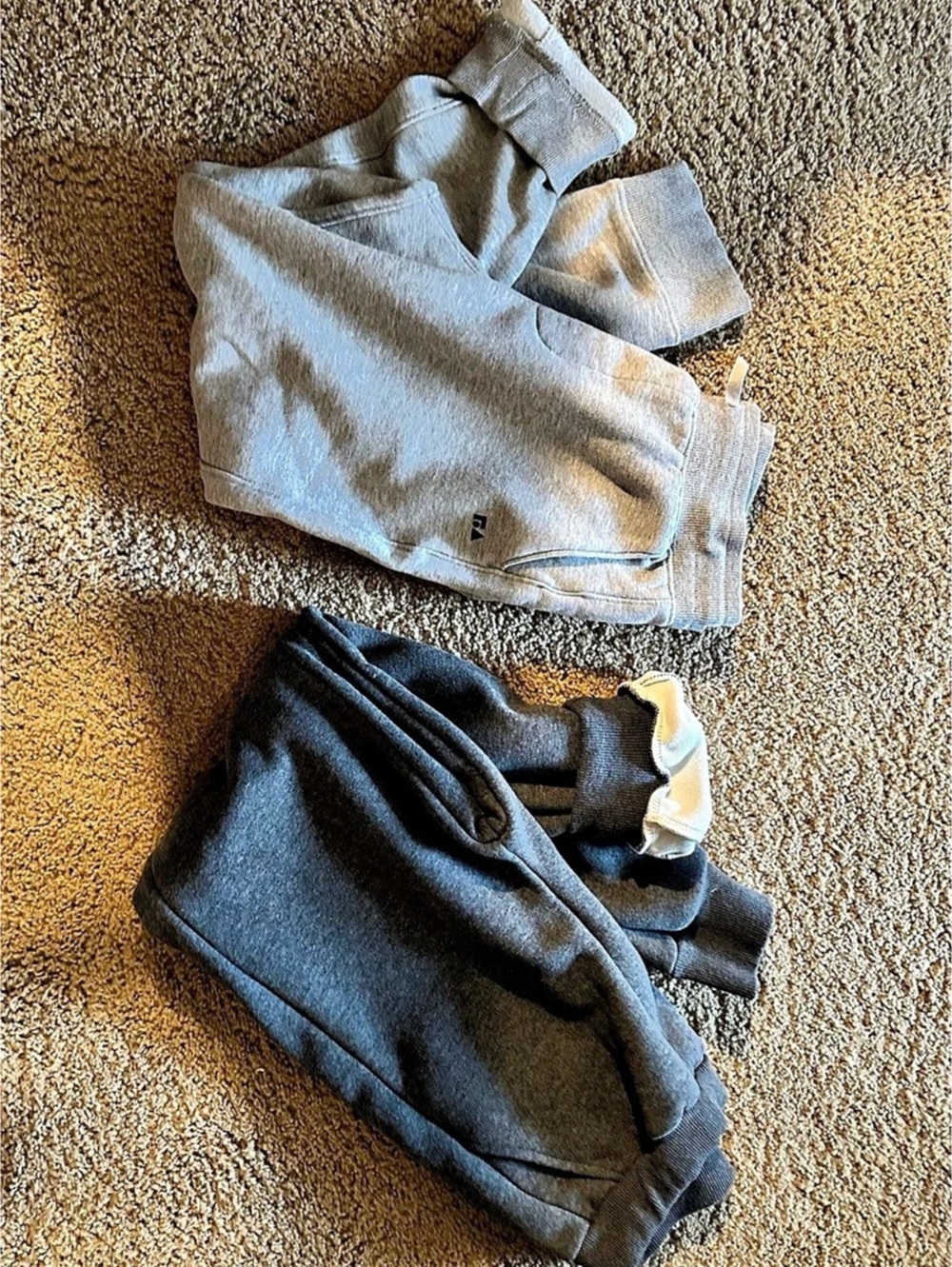 Final Approach Kids Gray & Black Matching Set